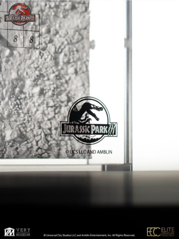 Jurassic Park III Excavation Map Velociraptor 27 cm [5]