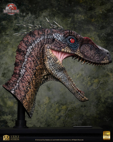 Jurassic Park III Life Size Bust Male Alpha Velociraptor "Blood Knight" 83 cm [9]