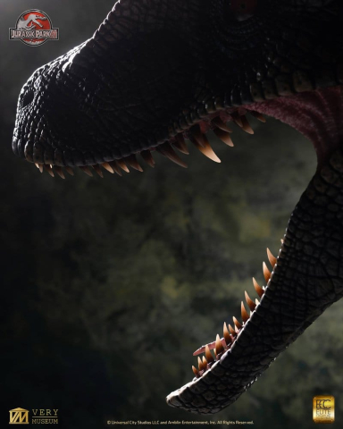 Jurassic Park III Life Size Bust Male Alpha Velociraptor "Blood Knight" 83 cm [5]