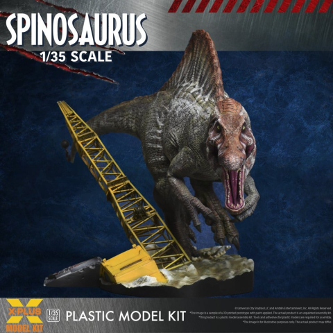 Jucarii - Jurassic Park III Plastic Model Kit 1/35 Spinosaurus 19 cm (Reproduction)