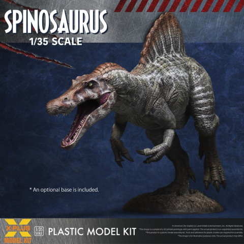 Jurassic Park III Plastic Model Kit 1/35 Spinosaurus 19 cm (Reproduction) [3]