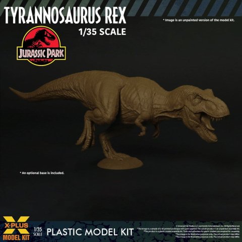 Jurassic Park Plastic Model Kit 1/35 Tyrannosaurus Rex 42 cm [2]