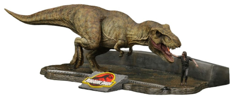 PRECOMENZI - Jurassic Park Plastic Model Kit 1/35 Tyrannosaurus Rex 42 cm