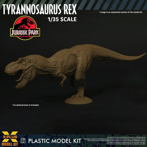 Jurassic Park Plastic Model Kit 1/35 Tyrannosaurus Rex 42 cm [3]