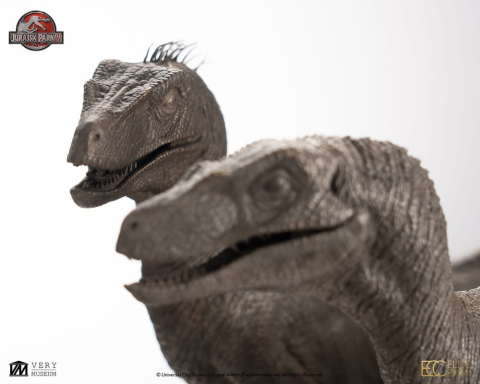 Jurassic Park Statue 1/8 Pair of Velociraptors 30 cm [2]