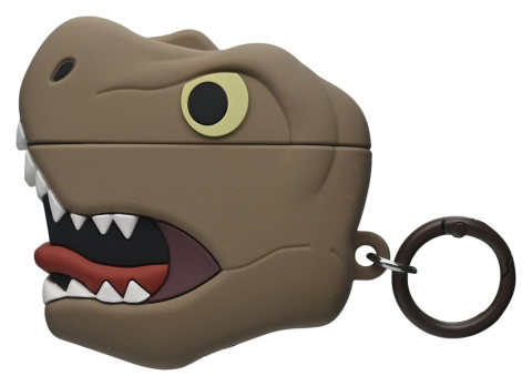 PRECOMENZI - Jurassic World 3D Foam Airpods Case Bag Clip T.Rex Display (12)