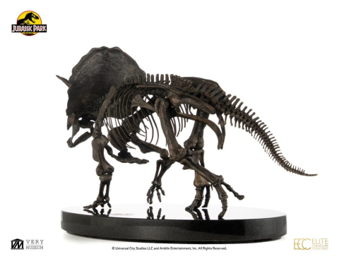Jurassic World ECC Elite Creature Line Statue 1/12 Triceratops Fossil Skeleton Bronze 33 cm [8]