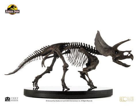 Jurassic World ECC Elite Creature Line Statue 1/12 Triceratops Fossil Skeleton Bronze 33 cm [5]