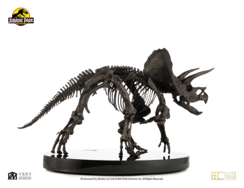 Jurassic World ECC Elite Creature Line Statue 1/12 Triceratops Fossil Skeleton Bronze 33 cm [6]