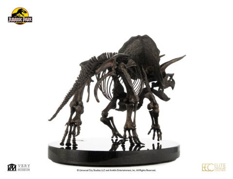 Jurassic World ECC Elite Creature Line Statue 1/12 Triceratops Fossil Skeleton Bronze 33 cm [7]