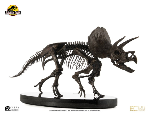 Jurassic World ECC Elite Creature Line Statue 1/12 Triceratops Fossil Skeleton Bronze 33 cm [4]