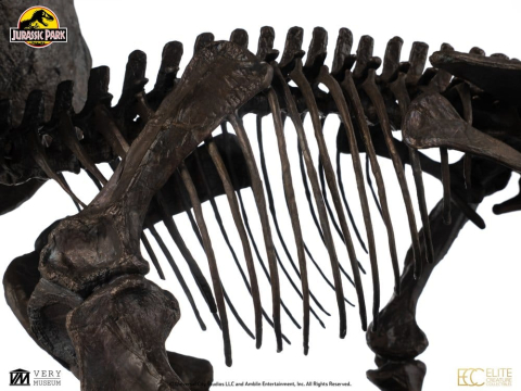 Jurassic World ECC Elite Creature Line Statue 1/12 Triceratops Fossil Skeleton Bronze 33 cm [13]