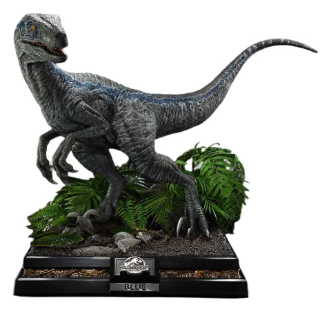 PRECOMENZI - Jurassic World: Fallen Kingdom (Film) Legacy Museum Collection Statue 1/2 Blue 88 cm