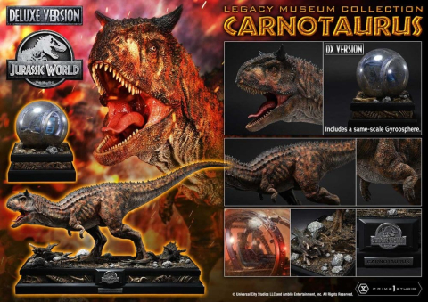 Jurassic World: Fallen Kingdom Legacy Museum Collection Statue 1/15 Carnotaurus DX Bonus 38 cm [8]