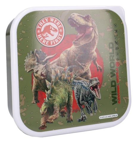 PRECOMENZI - Jurassic World Snackbox Set Fresh Bites 12 cm