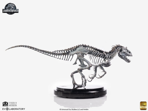 Jurassic World Statue 1/24 Indominus Rex Skeleton Bronze 24 cm [13]