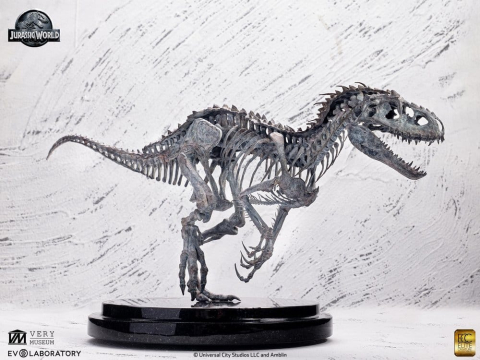 Jurassic World Statue 1/24 Indominus Rex Skeleton Bronze 24 cm [3]