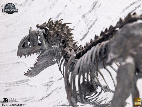 Jurassic World Statue 1/24 Indominus Rex Skeleton Bronze 24 cm [1]
