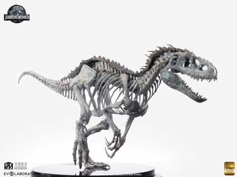 Jurassic World Statue 1/24 Indominus Rex Skeleton Bronze 24 cm [19]