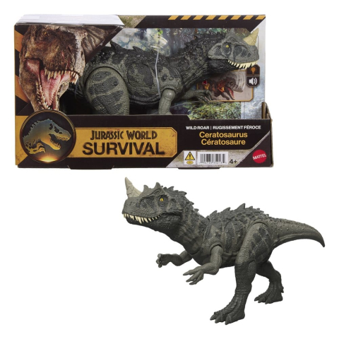 Jurassic World: Survival Action Figure Wild Roar Ceratosaurus [1]