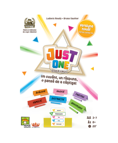 Board Games - Just One 2026 - Editie Noua in Limba Romana - Joc de Societate