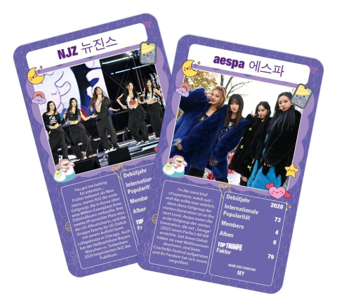 K-Pop Card Game Top Trumps *German Version* [2]
