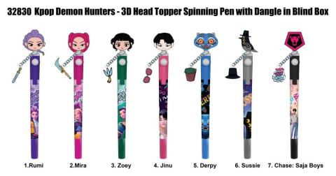 Casa si Cadouri - K-Pop Demon Hunter 3D Head Topper Pen Display (16)