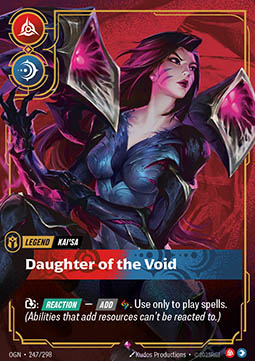 Singles Trading Card Games - Kai'Sa, Daughter of the Void (V.1 - Rare) Origins - Singles 247