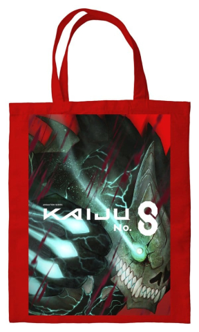 PRECOMENZI - Kaiju No. 8 Tote Bag Red 40 x 35 cm