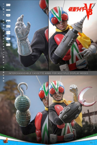 Kamen Rider Action Figure 1/6 Riderman 30 cm [17]