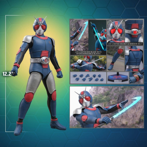 Kamen Rider Black RX Action Figure 1/6 BioRider 31 cm [16]