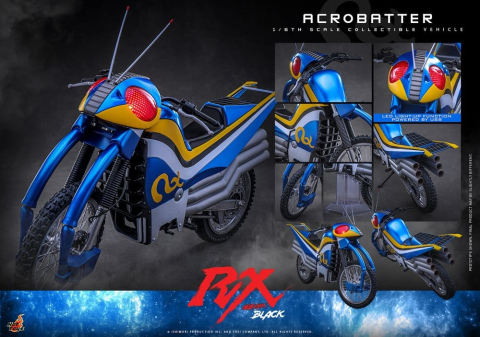 Kamen Rider Black RX Vehicle 1/6 Acrobatter 38 cm [13]