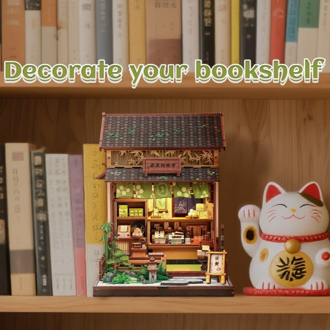 Kanmi-dokoro Kurihara - DIY Miniature House Kit cu LED [2]