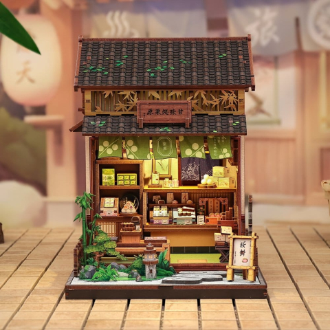 Kanmi-dokoro Kurihara - DIY Miniature House Kit cu LED [1]
