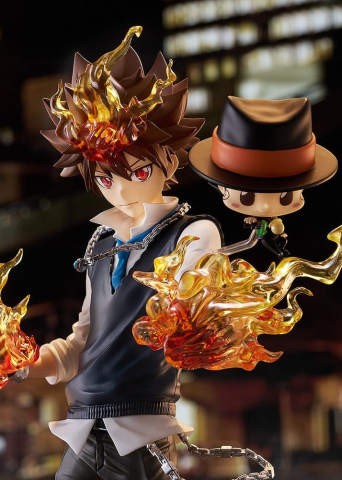Manga & Anime - Katekyo Hitman Reborn Pop Up Parade SP PVC Figures 2-Pack Tsunayoshi Sawada & Reborn 24 cm