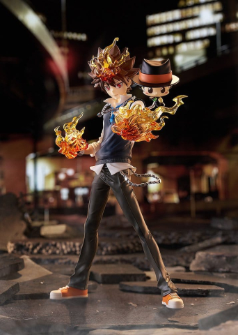 Katekyo Hitman Reborn Pop Up Parade SP PVC Figures 2-Pack Tsunayoshi Sawada & Reborn 24 cm [1]