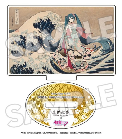 Katsushika Hokusai x Hatsune Miku Acrylic Figure 5 cm Blind Box Assortment (8) [3]