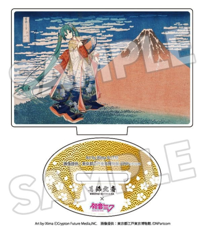 Katsushika Hokusai x Hatsune Miku Acrylic Figure 5 cm Blind Box Assortment (8) [2]