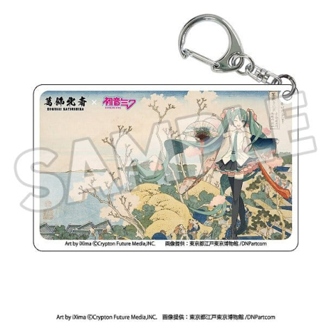 Katsushika Hokusai x Hatsune Miku Acrylic Keychains Blind Box Assortment (8) [4]