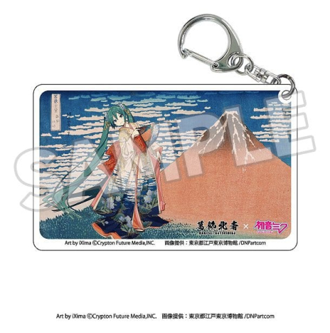 Katsushika Hokusai x Hatsune Miku Acrylic Keychains Blind Box Assortment (8) [2]