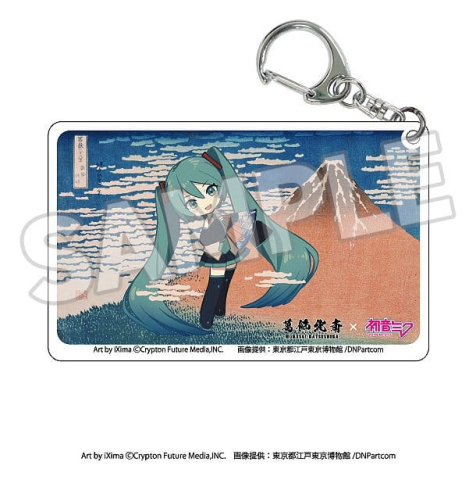 Katsushika Hokusai x Hatsune Miku Acrylic Keychains Blind Box Assortment (8) [8]