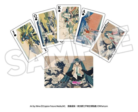 Katsushika Hokusai x Hatsune Miku Playing Cards [1]