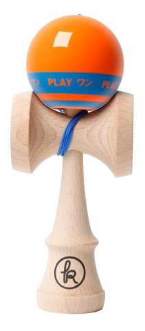 Jocuri si jucarii - Kendama PLAY ONE MC – Cool Mango, Grip MC & Base Hole