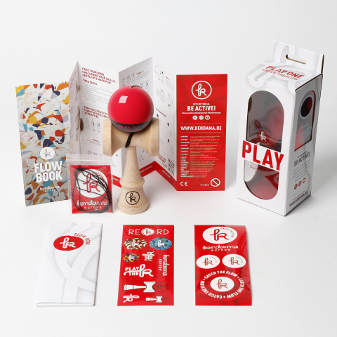 Kendama PLAY ONE MC – Dark Heat, Grip MC & Base Hole [1]