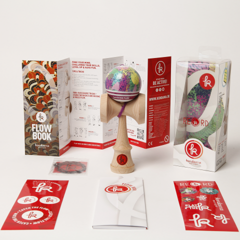 Kendama Record Plus Liquid Love MC – Editie Limitata Aqua Series [5]