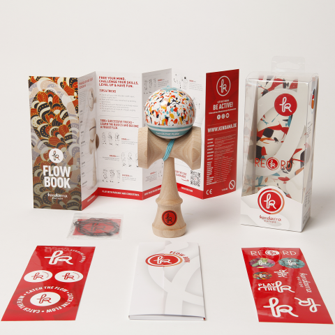 Kendama Record Plus Splash – Editie Limitata Aqua Series [5]