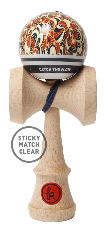 Jocuri si jucarii - Kendama Record Plus Wondercurl MC – Editie Limitata Aqua Series