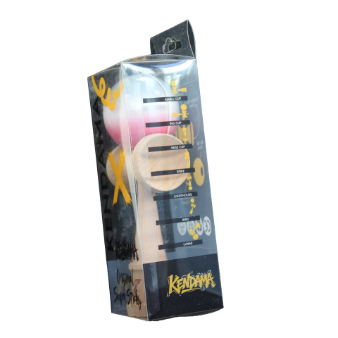 Kendama X Originala Flippy Super Sticky Gradient Roz/Alb/Gri [3]