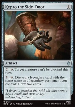 Magic: The Gathering Singles - Key to the Side-Door The Hobbit - Singles 175 FOILED