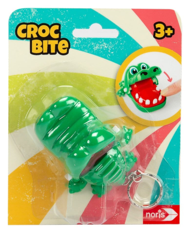 PRECOMENZI - Keychain Mini Biting Crocodile